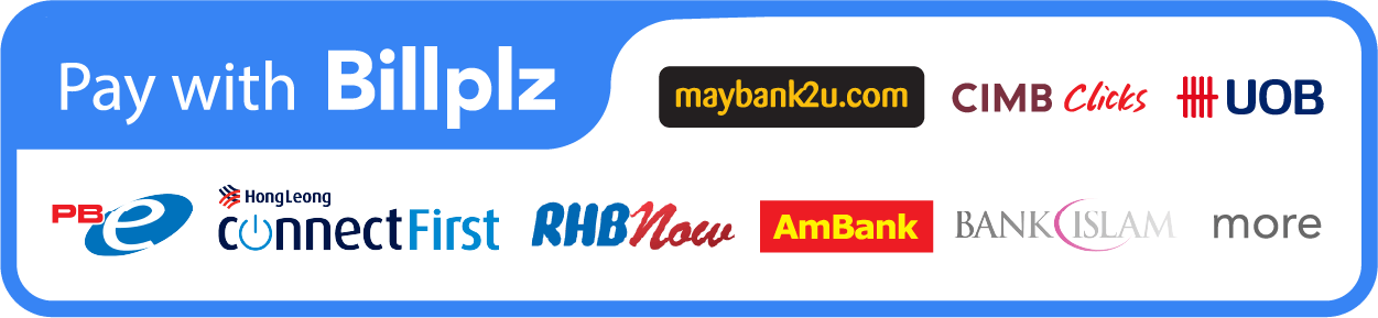 Bayar Secara Online Menggunakan FPX (Maybank2u, Cimbclicks, RHB, BankIslam)